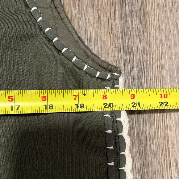 ZARA QUILTED WAISTCOAT WITH EMBROIDERY VEST - Picture 8 of 10